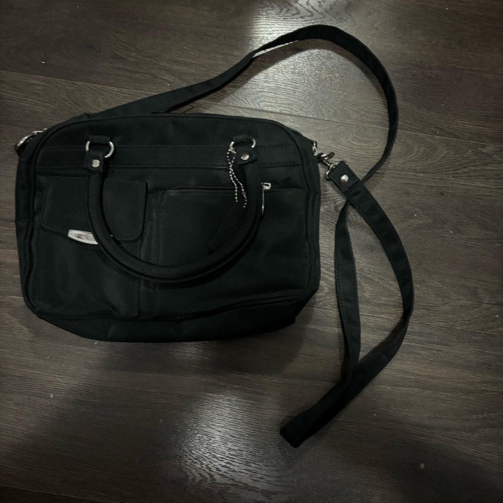 Tradition Black Shoulder Bag